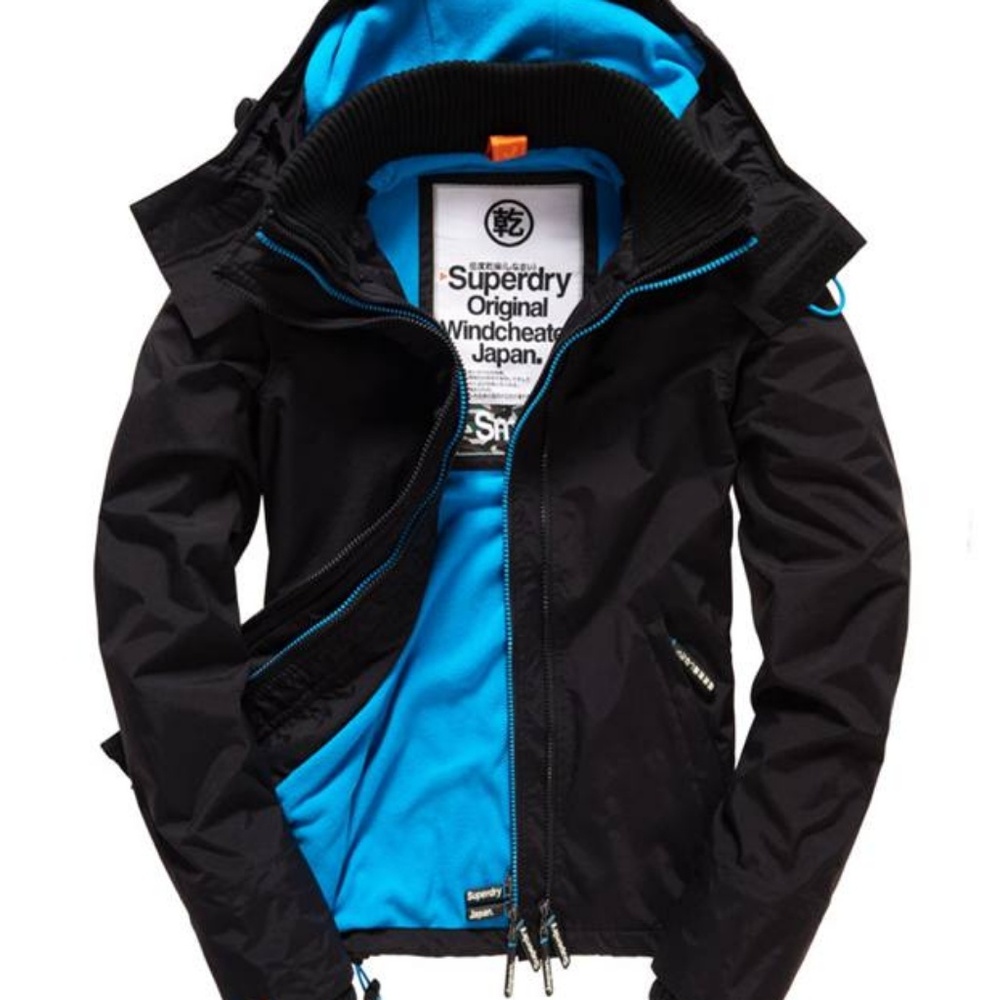 Superdry Pop Zip Hooded Arctic Windcheater Jacket